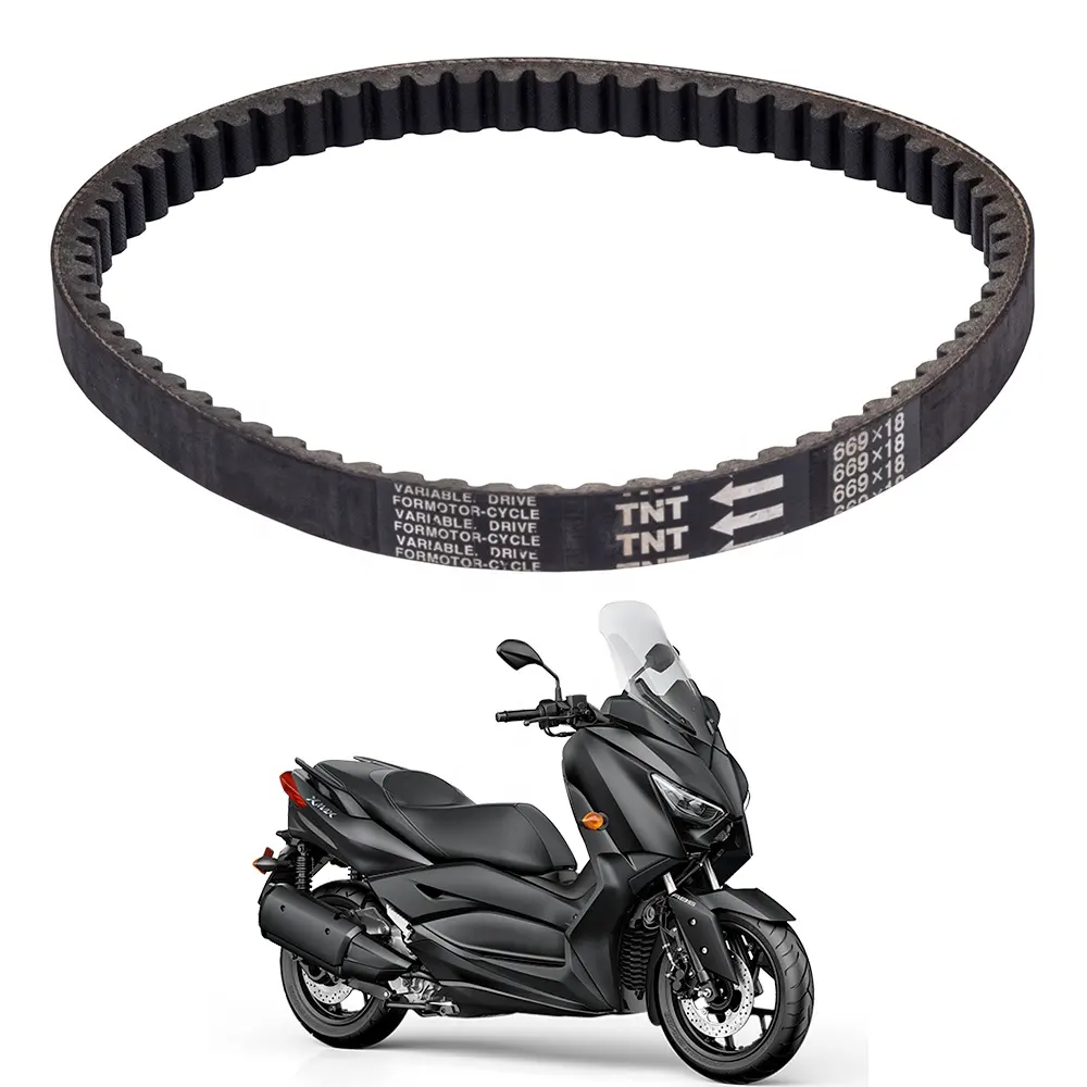 Alta qualidade preço barato Motocicletas Drive System V Belt Para Motor Transmissão Peças V Belt