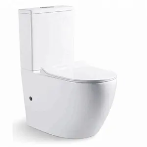Lavador sanitário sifônico de 100mm, banheiro, marca d' água, vaso sanitário