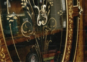 Armario de libros para sala de lectura, Color brillante, <span class=keywords><strong>barroco</strong></span> francés de lujo, sala de estudio - Product Image 4