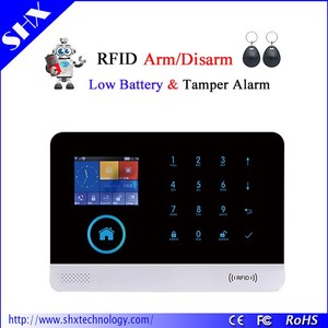 red 433 mhz wifi con cable de sincronización brazo y desarmar China antirrobo gsm sistema de alarma de marcación automática gsm - Product Image 3