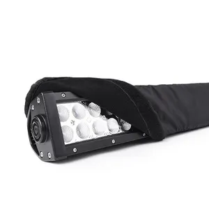 Grosir lampu led bar nilon cover-MICTUNING Tahan Cuaca Gear Lengan Universal 22-52Inch Lurus dan Melengkung Bar Lampu LED Cover