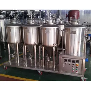 50l birra birreria attrezzature con 4x50l fermentatori Saldati insieme nella base