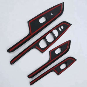 ที่เท้าแขนด้านในเพิ่มขึ้นด้วยคาร์บอนไฟเบอร์ ABS 2018อุปกรณ์เสริมสำหรับรถยนต์ <span class=keywords><strong>Nissan</strong></span> <span class=keywords><strong>Terra</strong></span> - Product Image 3