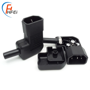 <span class=keywords><strong>Conector</strong></span> <span class=keywords><strong>C13</strong></span> con Clavija de Cobre Sólido, <span class=keywords><strong>Conector</strong></span> C14, Adaptador <span class=keywords><strong>C13</strong></span> a C14, <span class=keywords><strong>Conector</strong></span> en Ángulo de 90 Grados - Product Image 4