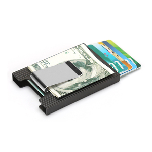 <span class=keywords><strong>Porta</strong></span> <span class=keywords><strong>carte</strong></span> di credito automatico con blocco RFID in alluminio - Product Image 3