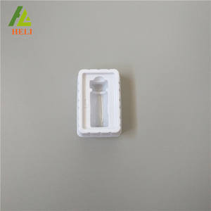 Custom白色ブリスタープラスチック10ミリリットルバイアル包装トレイ - Product Image 3