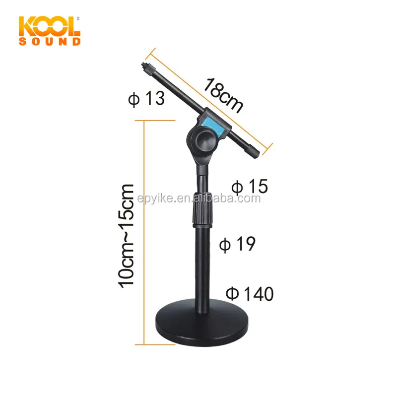 DS-11Round taban mikrofon standı ile Bo om