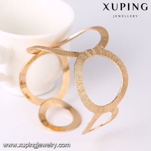 51638 Trung Quốc Bangles Nhà Sản Xuất Thời Trang 18K Độc Đáo Hợp Kim Đồng Trang Sức Bangle - Product Image 3