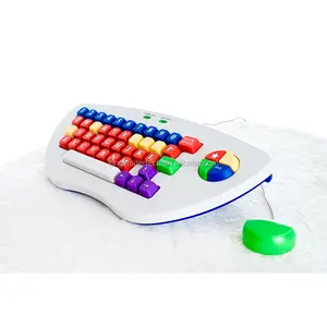 Sill-proof and washable computer keyboard designed for children's learning styles