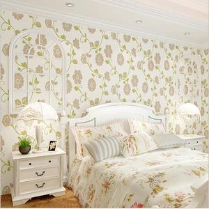 Papel Tapiz No Tejido, Papel Tapiz de Diseño <span class=keywords><strong>Bf</strong></span>, Decoración del Hogar, Arte Mural para Paredes, Flores 3D, Decoración Romántica para Paredes de Habitaciones de Boda - Product Image 3