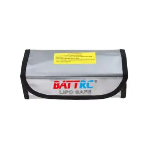 Explosionproof Lipo Battery Safe Bag 7.3x3x2.4inch