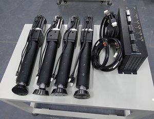 4 plataforma cinemática y eje de movimiento completo 4DOF hasta 250 mm/<span class=keywords><strong>s</strong></span> 2000N servomotor precio + controlador - Product Image 2