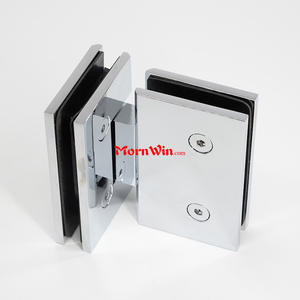 Китайский производитель, Лидер продаж, аксессуары для ванной комнаты, латунь, 180 градусов, тип стекла в стекло, душевая дверь, подъемные петли - Product Image 5