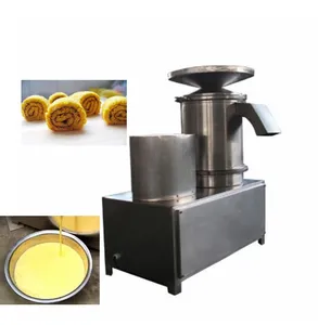 Egg shell separator and liquid cracking machine / egg breaking and separating machine