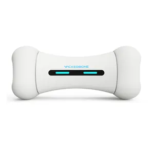 Juguete para masticar hueso de perro inteligente, juguete para morder, recargable por USB, Material PC y TPU