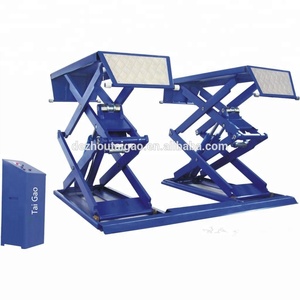 <span class=keywords><strong>Vente</strong></span> flash : Petit élévateur à ciseaux hydraulique automatique de 3000 kg / élévateur de voiture rotatif utilisé pour le <span class=keywords><strong>garage</strong></span> à domicile - Product Image 5