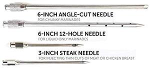 Ningbo Guangmu New Syringe Chuyên Nghiệp Tự Động BBQ Thịt Marinade Injector Gun Kit Với Trường Hợp - Product Image 3