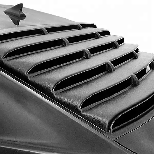 OEM plastic thermoforming rear back window louvers