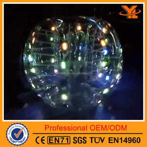 Popular LED Decoración Luz burbuja <span class=keywords><strong>bola</strong></span>, inflable llevó magia <span class=keywords><strong>Bola</strong></span> de parachoques, cuerpo <span class=keywords><strong>bola</strong></span> de la burbuja para los adultos - Product Image 3