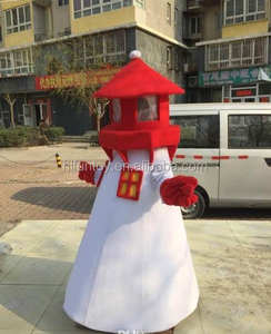 Disfraz de Mascota de Faro Blanco Funtoys, Torre de Señales, para Adultos - Product Image 4