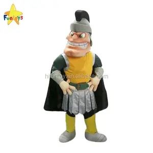 Funtoys CE Güç Şövalye Spartan Titan Trojan Maskot Kostüm