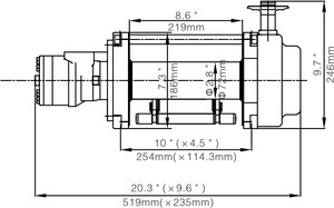 Runva אוויר כבד מצמד הידראולי כננת - Product Image 2