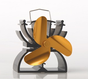 Commercio all'ingrosso Mini di Calore Alimentato Tifosi Piccola Stufa Fan per il Camino di Trasporto Pezzi di Ricambio Per Uso Domestico 1 ANNO Manuale di ROHS del Ce - Product Image 2
