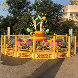 De dibujos animados de los niños Parque de Atracciones paseos de 360 grados de rotación <span class=keywords><strong>feliz</strong></span> de bola carrusel - Product Image 5