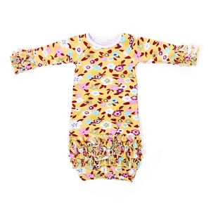 新生児スリープガウンフラワーストロベリーパイナップルレインボーガールスリーピングパジャマスーツベイビーボーイスリーパー服 - Product Image 4