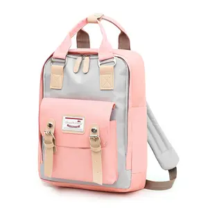 Sıcak Satış 600D Kızlar okul sırt çantası Moda Yüksek okul çantası USB ile Genç için
