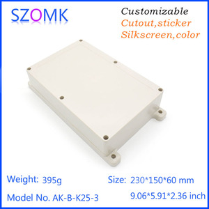 IP65 ABS プラスチック防水ジャンクションボックスエンクロージャ、壁取り付け用、白、230x150x60 mm - Product Image 3