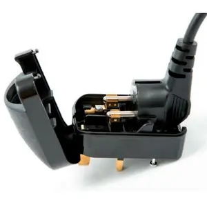 Penjualan Terlaris BS5733 BS1362 Schuko Adaptor Plug Adapter Travel Ground UK dengan Fuse 13A
