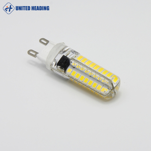 Bombilla LED <span class=keywords><strong>G9</strong></span> de Silicona Regulable de <span class=keywords><strong>5W</strong></span> 110V/220V SMD 2835 con 72 LEDs, Luz Blanca Cálida - Product Image 4