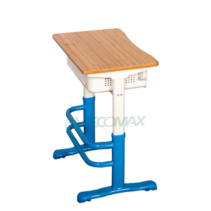 Đồ Nội Thất Trường Học Tre Lớp Học Bàn Với Ghế Đơn Và Đôi Tre Máy Tính Để Bàn Nhà Máy Thân Thiện Với Môi - Product Image 5