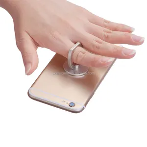 Metal los móviles titular por mayor para iphone6plus 4 colores gran anillo de soporte para el teléfono móvil