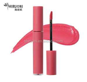 Makeup Matte Velvet Lip s Sexy Nude Pigment Lipstick liquid lip gloss private label - Product Image 3