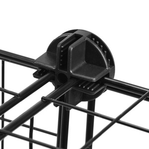 Cubes de rangement en fil d'aluminium, placard d'unité à étagères modulaires sur pied - Product Image 4