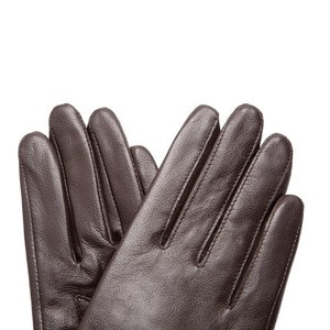 GL77 <span class=keywords><strong>guanti</strong></span> da <span class=keywords><strong>donna</strong></span> <span class=keywords><strong>in</strong></span> <span class=keywords><strong>pelle</strong></span> di montone marrone - Product Image 3