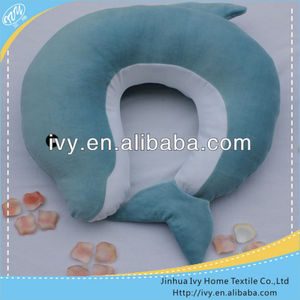 Animal forme dauphin. coral fleece <span class=keywords><strong>baby</strong></span> feeding soutien coussins/super soft <span class=keywords><strong>baby</strong></span> feeding coussins et oreillers