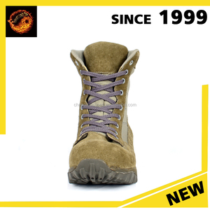 Style américain vert <span class=keywords><strong>militaire</strong></span> hiver en cuir voler bottes gros - Product Image 4