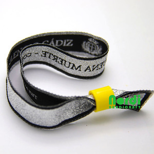 Rifornimenti del partito tessuto wristband tessuto articolo da regalo per il regalo <span class=keywords><strong>di</strong></span> natale per la cerimonia nuziale per evento - Product Image 1