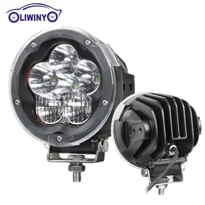 Liwiny Aksesoris Truk 24 V 12 V Lampu Truk LED 5 Inch LED Work Ringan 90 W Kabut Ringan LED lampu Kerja untuk 4X4 Offroad