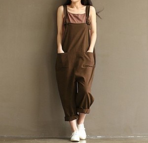 Ebay New Coming <strong>Women</strong> <strong>Dungaree</strong> Harem Playsuit <strong>Women</strong> Loose Vintage Plus Size Jumpsuits - Product Image 4