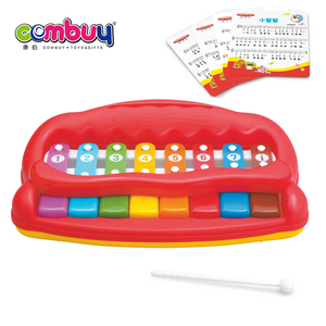 Nhựa ABS Trẻ Em 2in1 Âm Nhạc Piano Xylophon Đồ Chơi Harp - Product Image 2