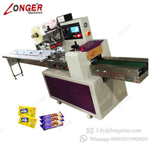 Semi Automatico del Flusso Guanto Fungo Imballaggio Torta Sapone <span class=keywords><strong>Zucchero</strong></span> <span class=keywords><strong>filato</strong></span> Popsicle Pasta del Gioco Cuscino Macchina Imballatrice Per Il Cioccolato Bar - Product Image 2