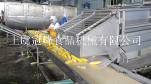 生産ラインを作る冷凍フライドポテトのための商業トンネル冷凍庫ブラスト冷凍トンネル - Product Image 2