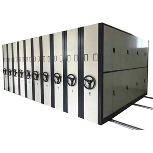 Modern Design Metal Movable Compact Archives Mobile Shelving System <strong>Filing</strong> <strong>Shelf</strong> for School and Workshop Use - Product Image 2