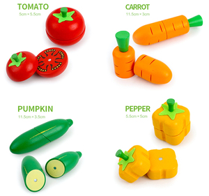 Bricolage Jeu de Rôle Enfants Semblant Préscolaire Jeu de <span class=keywords><strong>Cuisine</strong></span> <span class=keywords><strong>En</strong></span> <span class=keywords><strong>Bois</strong></span> <span class=keywords><strong>Jouet</strong></span> De Coupe De Fruit - Product Image 6