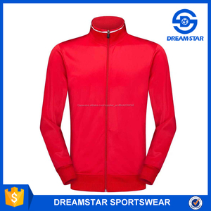 fashion black soccer jacket, best quality soccer jacket - Product Image 4