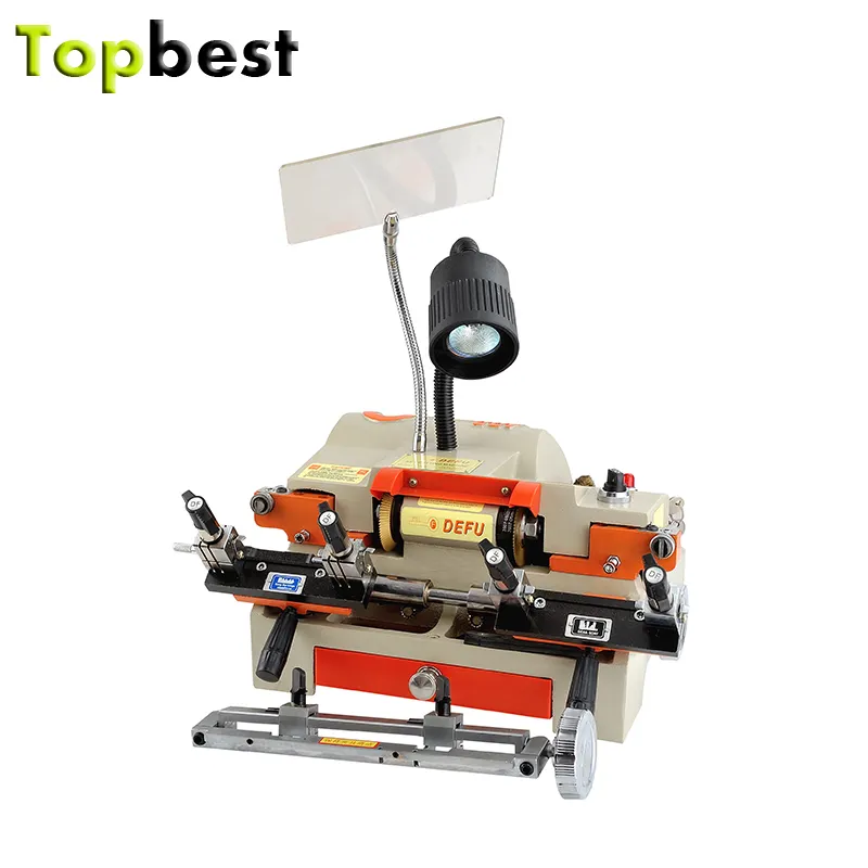 100E1 Horizontal Machine für bewältigung Keys Double Head Duplicating Machine Locksmith Supplies Tools Car schlüssel Cutting